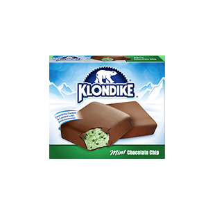 Klondike Mint Chocolate Chip Bars (4x125mL)