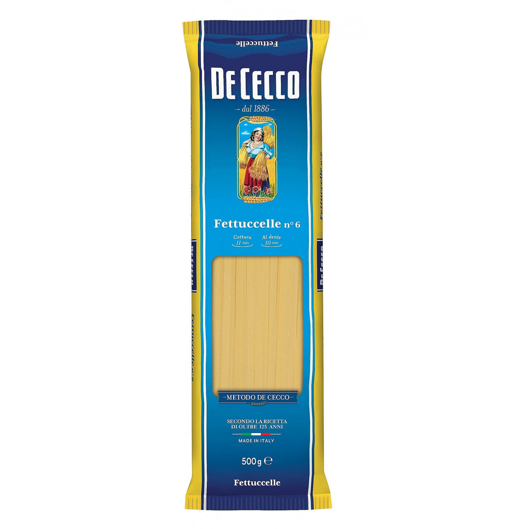 500G De Cecco Fettuccelle