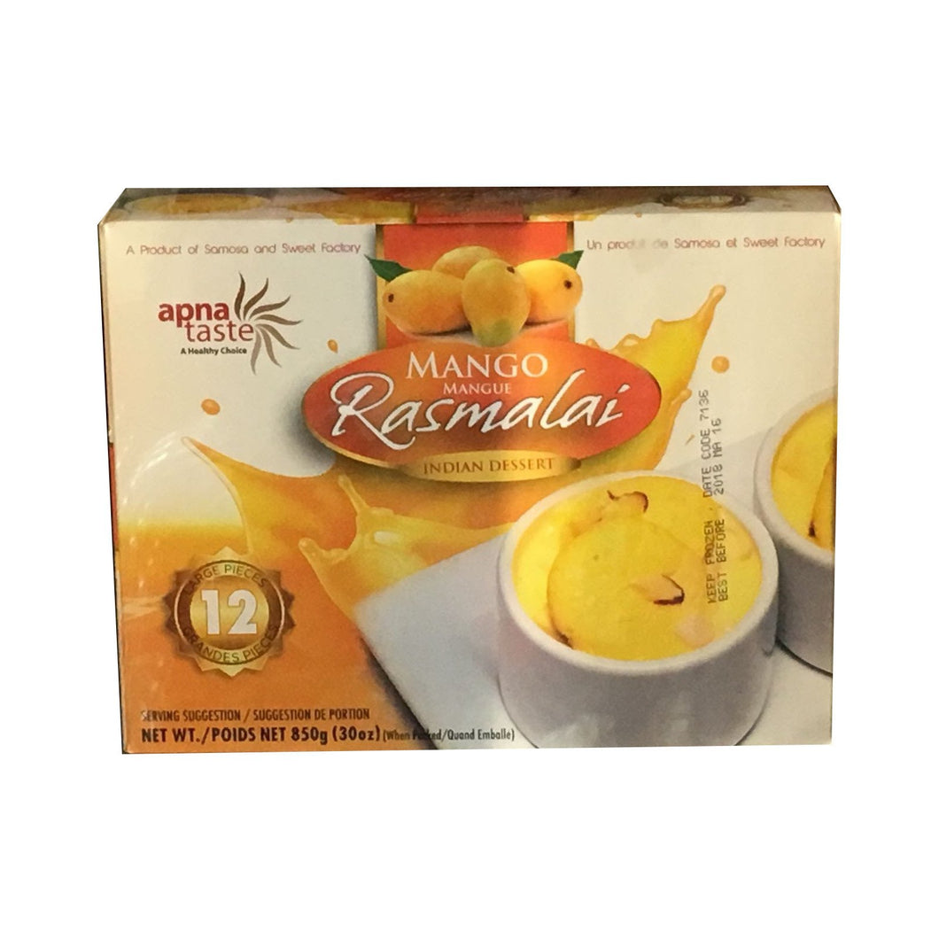 850G Apna Taste Mango Rasmalai 12 Pieces
