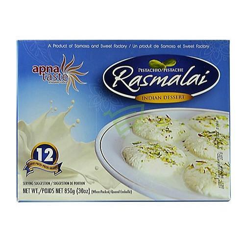 850G Apna Taste Pistacho Rasmalai 12 Pieces