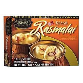 Brar's Kesar Rasmalai 850g