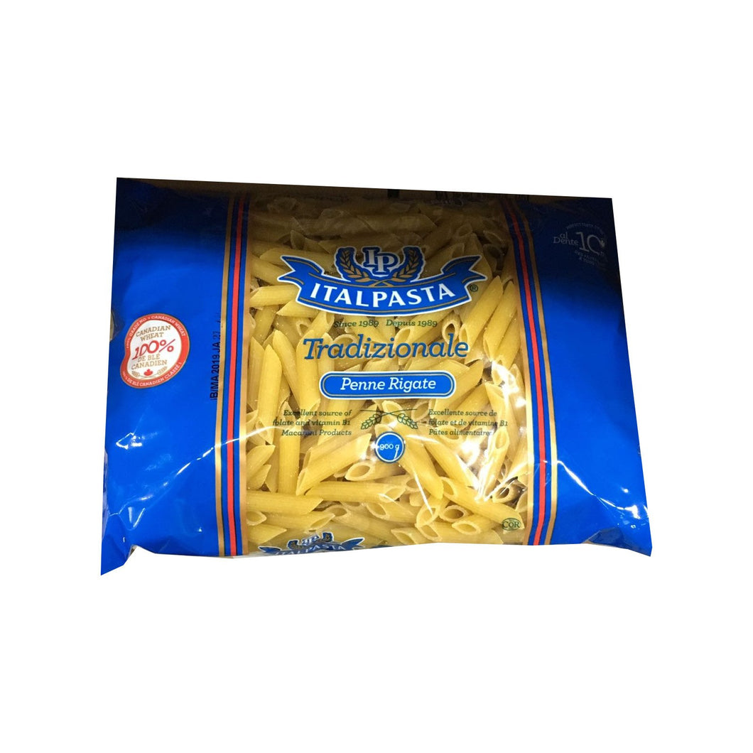 ItalPasta Penne Rigate, 900G