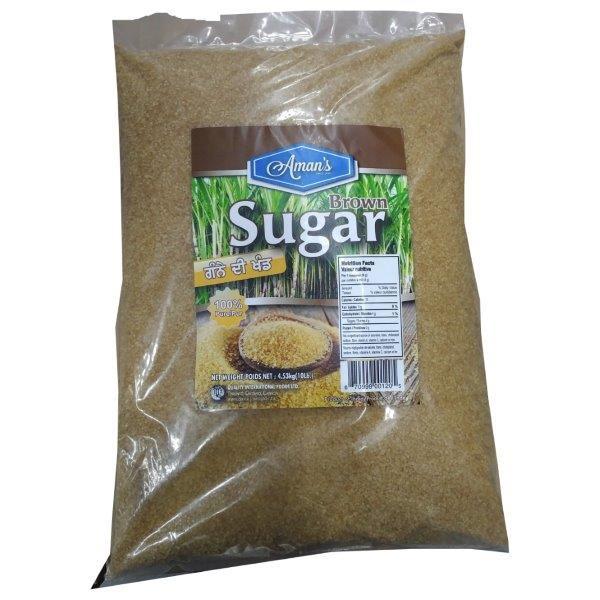 Aman's Brown Sugar 100% Pure, 10lbs