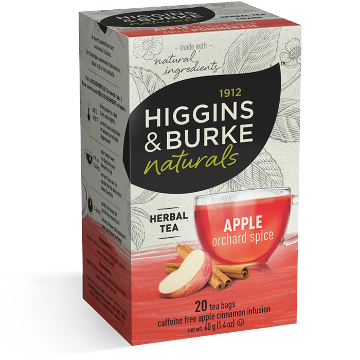 1912 HIGGINGS & BURKE Naturals Herbal Tea Apple Pommeraie (20 Bags)