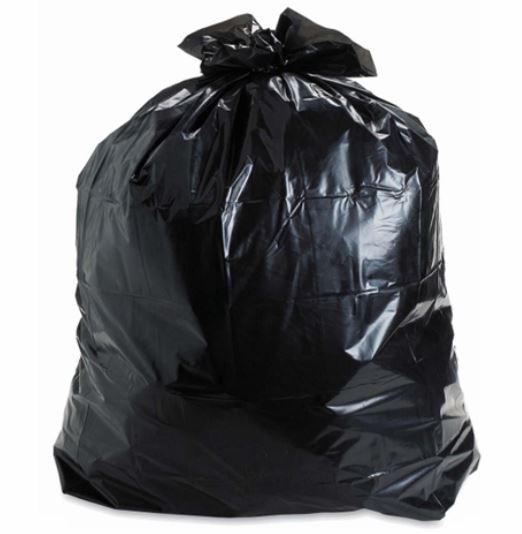 CPG Black Regular Garbage Bags  - 26x36 - 250 Counts