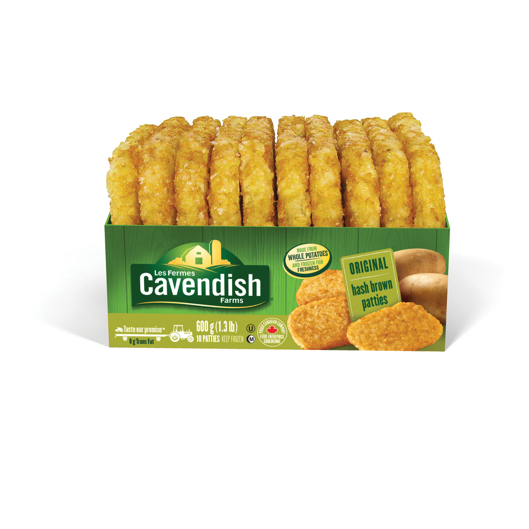 Cavendish Potato Patties 600G