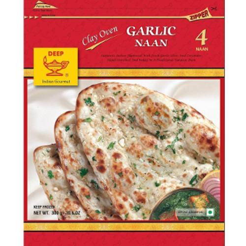 Deep Garlic Naan 340G