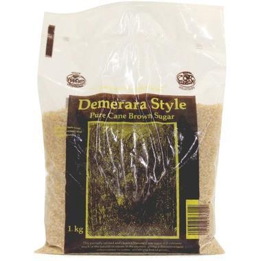 Demerara Stlye Pure Cane Brown Sugar, 1KG