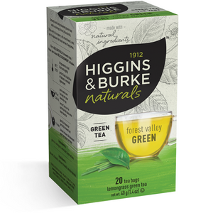 1912 HIGGINGS & BURKE Naturals Forest Valley Green Tea (20 Bags)