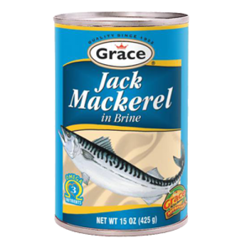 Grace Jack Mackerel in Brine 425G