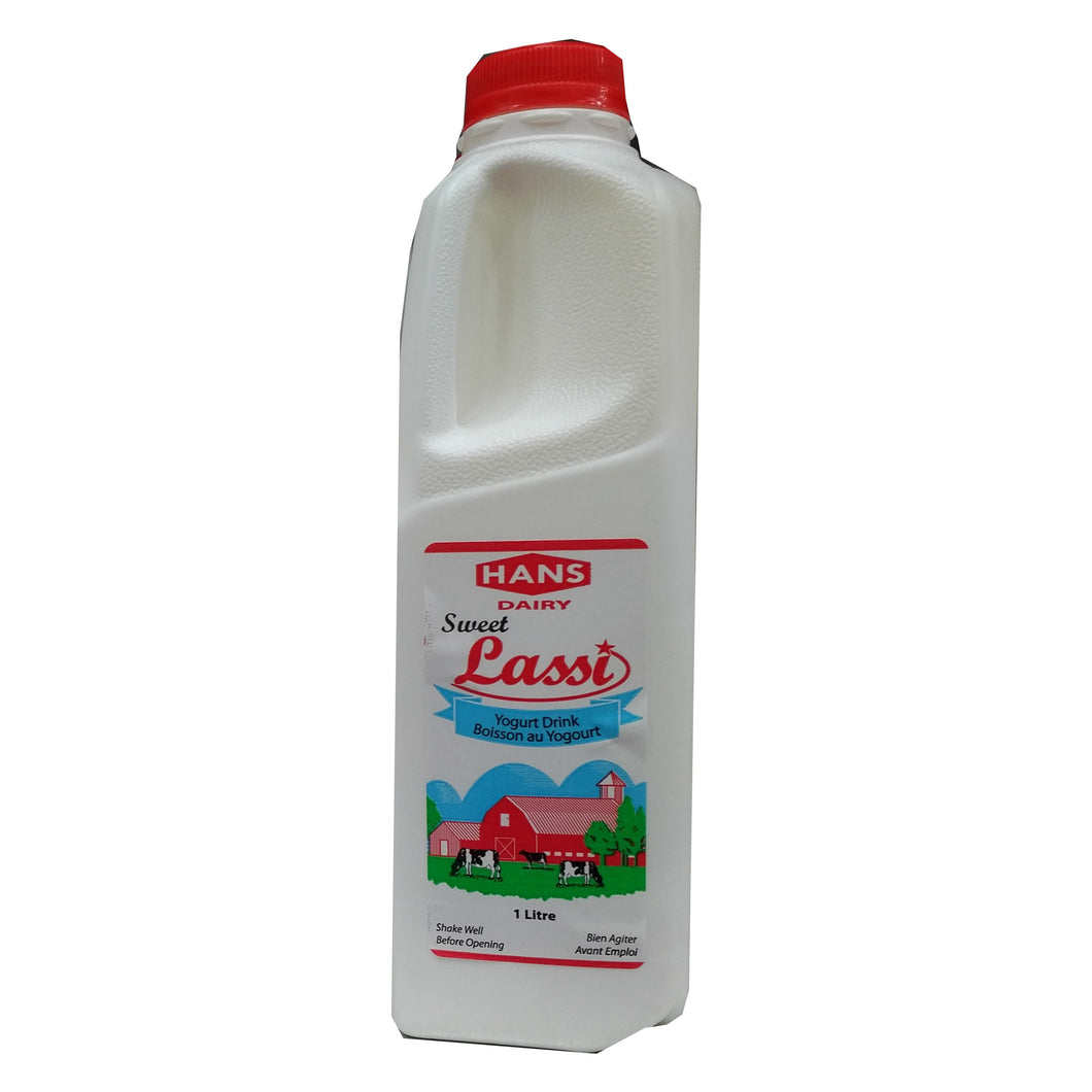 Hans Sweet Lassi Yogurt Drink 1L