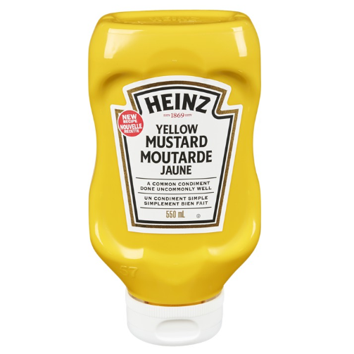 Heinz Yellow Mustard 550ml