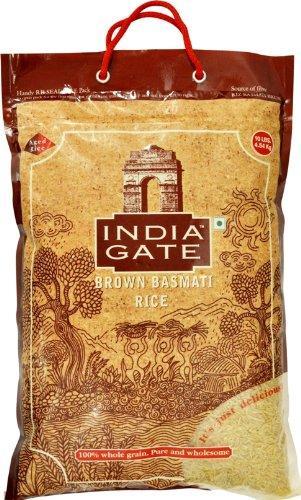 India Gate Basmati Rice Brown, 10Lbs