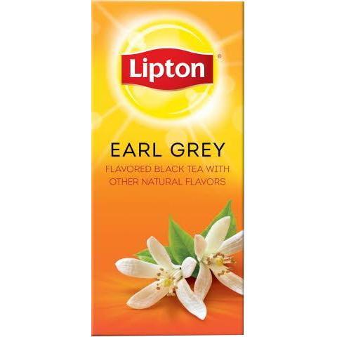 LIPTON Early Grey Black Tea (28 Packs)