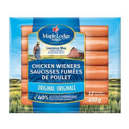 Maple Lodge Original Chicken Wieners 450G