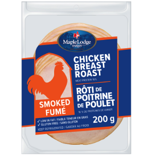Maple Lodge Farms - Smoked Chicken Breast Roast Sliced 200G