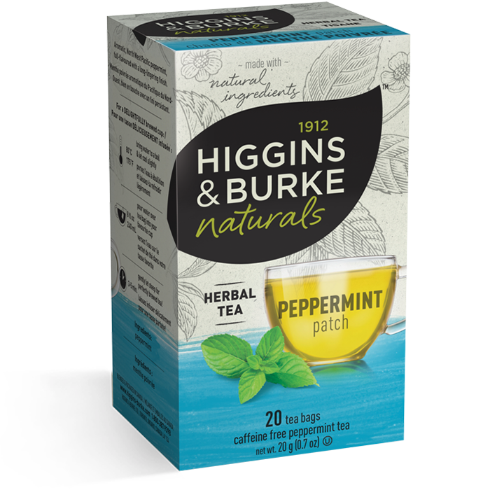 1912 HIGGINGS & BURKE Naturals Herbal Tea Peppermint Patch (20 Bags)