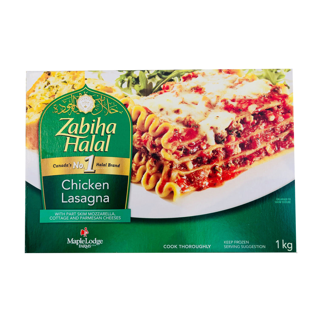 Zabiha Halal Chicken Lasagna 1Kg