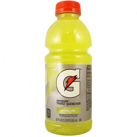 Gatorade Regular Lime Lemon  (12x591mL)