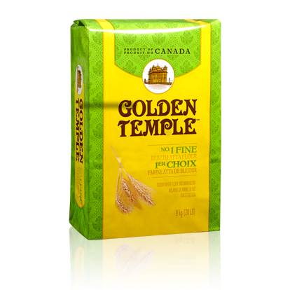Golden Temple Durum Atta Flour, 20Lbs